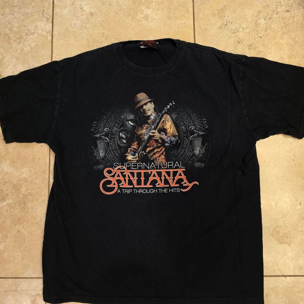 Carlos Santana Concert Tee - 2009